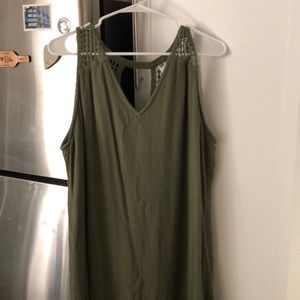 Olive Green Dress